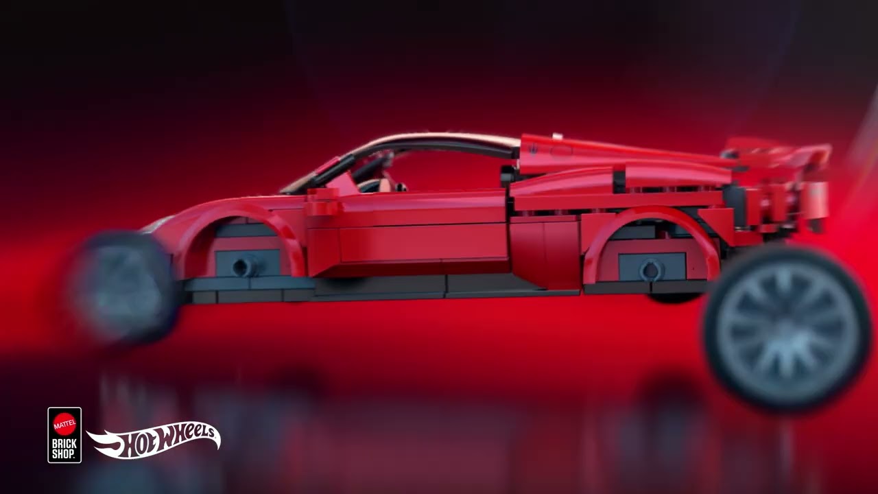 Hot Wheels Brick Shop Speed Maserati