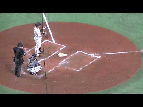 中島裕之ぽてんとチーム初ヒット 【読売ジャイアンツ対 阪神タイガース2021年10月12日】