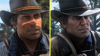 Red Dead Redemption 2 Trailers Vs Retail Xbox One X Graphics Comparison