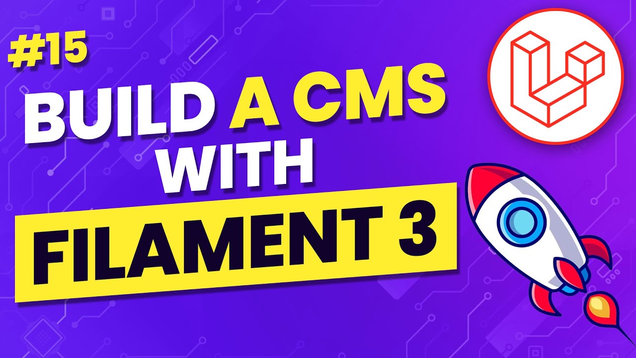 Build a CMS with Filament 3 and Laravel 10 | Authenticated navigation ...