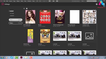 Bài 1 Indesign, Học Thiết Kế Đồ Họa Vơi Indesign