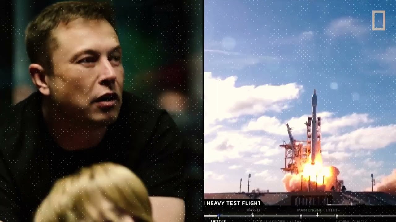 Elon Musk Space X story Animation