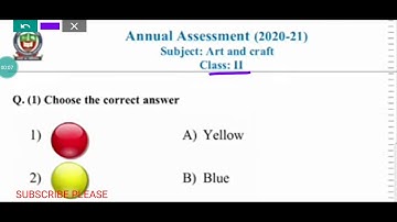 Class 2 ndmc class 2 final exam art and craft