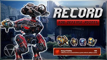 [WR] 🔥 WORLD RECORD? +600 Defense Points HELLBURNER w/ Armadillo – Mk3 Gameplay | War Robots
