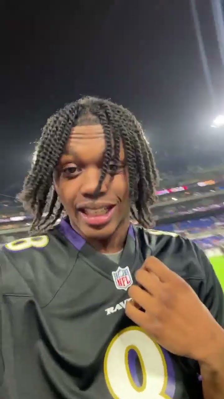 Bub Carrington came home ?‍⬛ #shorts #carltoncarrington #ravens #nfl