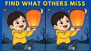 Spot 3 Difference | Brain Training | Find the Difference | Puzzle | Only for GENIUS  screenshot 2