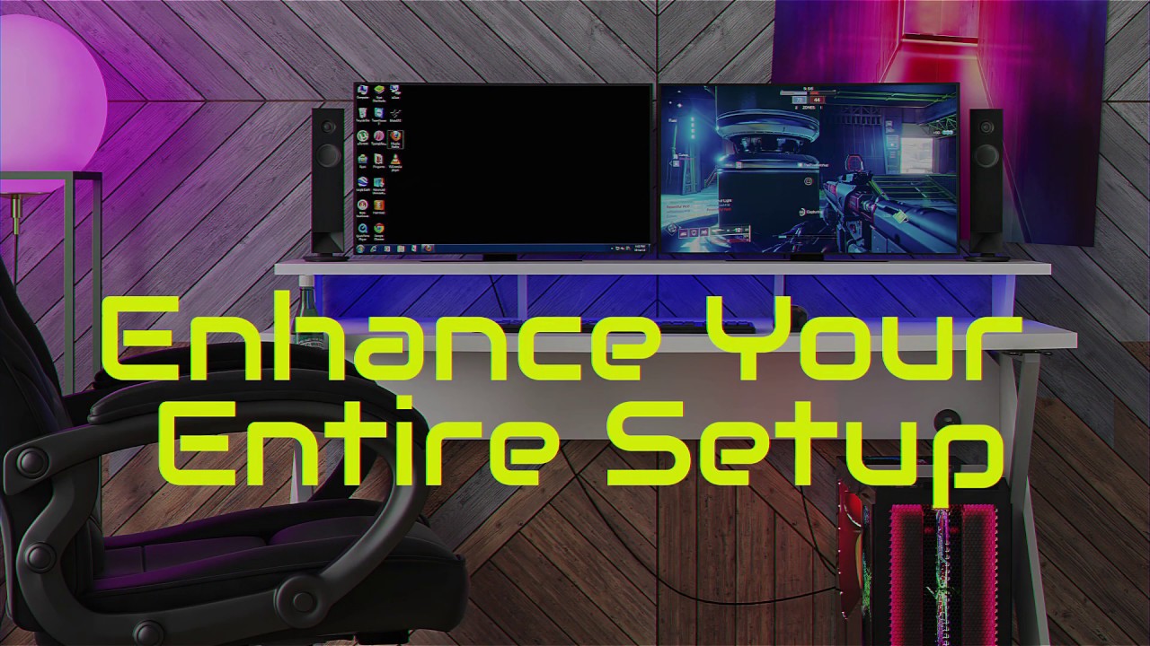 NTense Xtreme Gaming Desk Features YouTube