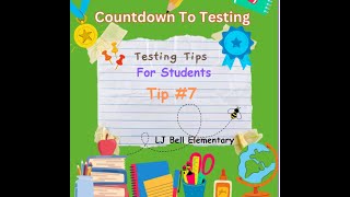 EOG Testing Student Tip #7 2024