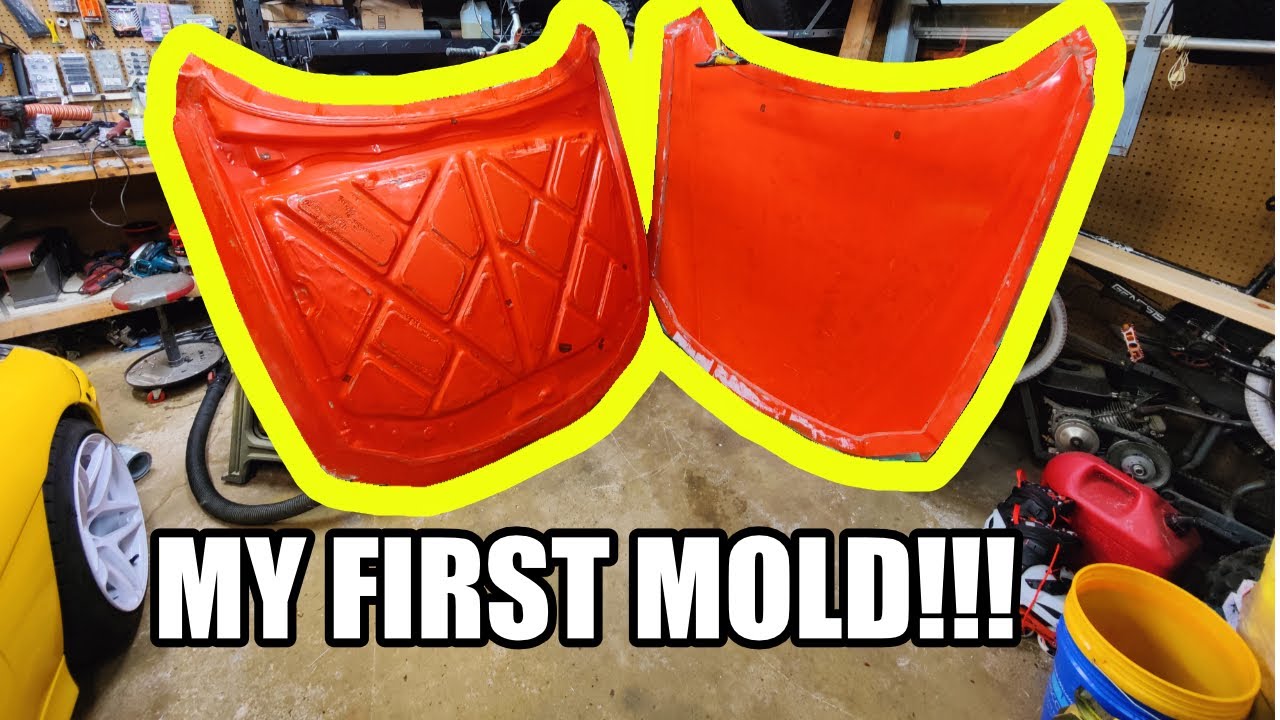 I'm Making My Own Carbon Fiber Hood The Mold YouTube