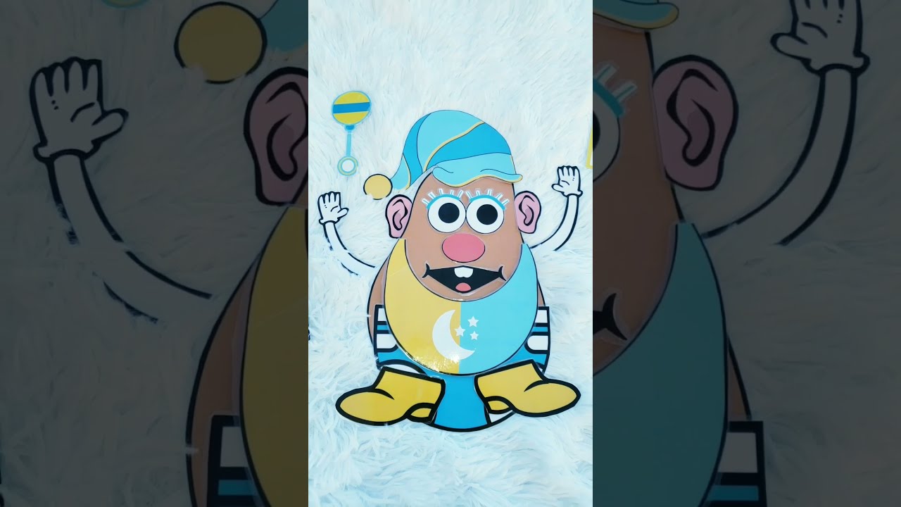 Toddler Activities | Potty Training Activity | Baby Mr. Potato Head