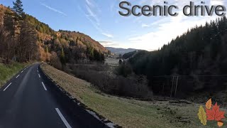 Scenic drive in Western Norway│Osterøy Island to Voss│Relaxing, No Talking #4k #mountains #outdoors