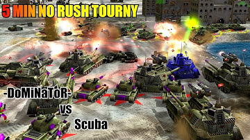 DoMiNaToR vs Scuba - 5 Min No Rush Tournament Round 2