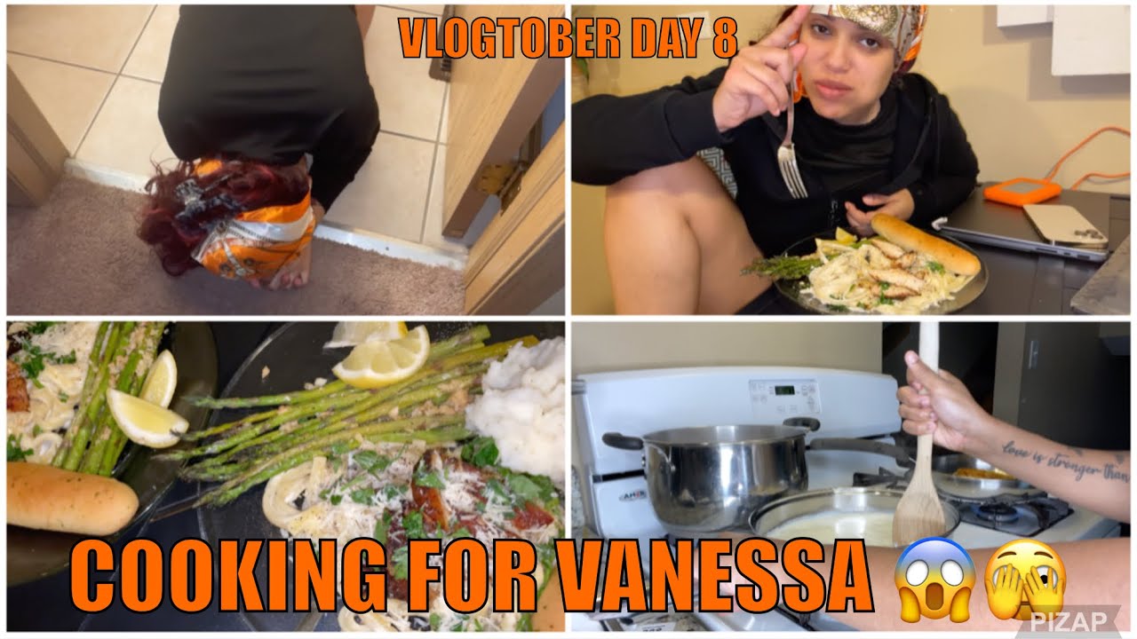 VLOGTOBER DAY 8: COOKING FOR VANESSA *GONE WRONG* | TRVLLOFFICIAL
