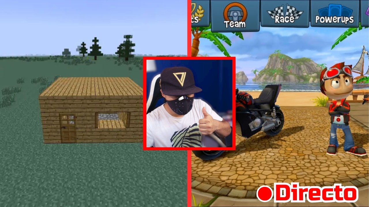 🟩BBR RACING 2 🟩MINECRAFT 🟩 NUEVA AVENTURA