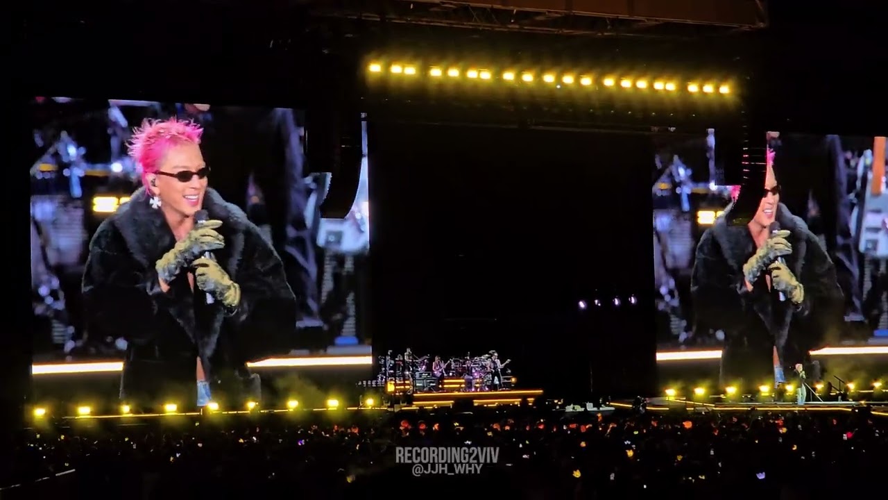 260905 BIGBANG 빅뱅 - TAEYANG Solo Set - COSMOS Oakland 4K FANCAM