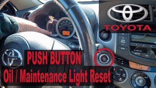 Push Button - Toyota Oil / Maintenance Light Reset by JRESHOW 672 views 1 month ago 46 seconds