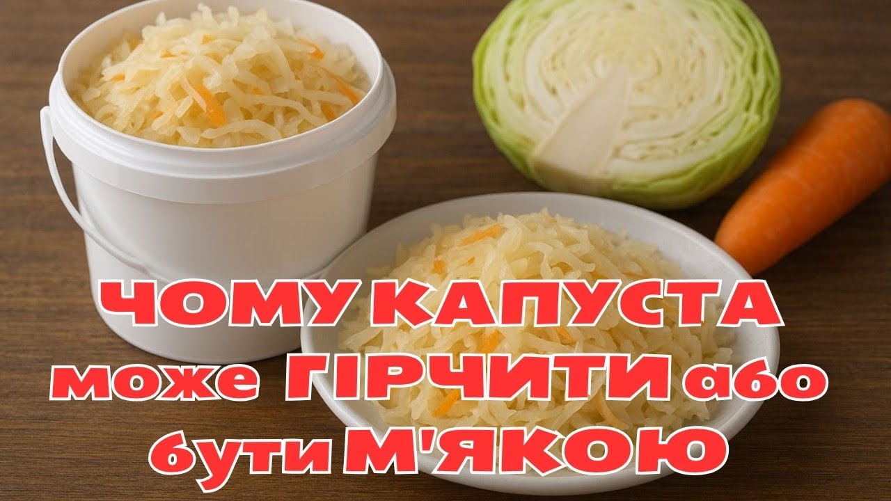 КВАСЬ КАПУСТУ ПРАВИЛЬНО - щоб ХРУСТІЛА, НЕ ГІРЧИЛА  і тішила смаком до самої весни 