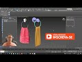 3DS MAX   MODELAGEM PORTA TOALHA MAIS A TOALHA