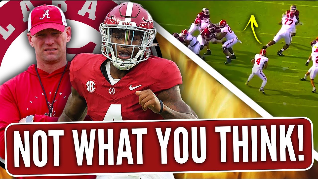 WATCH: The Alabama Crimson Tide Are Not What You Think… | College Football News (Milroe, Moore)