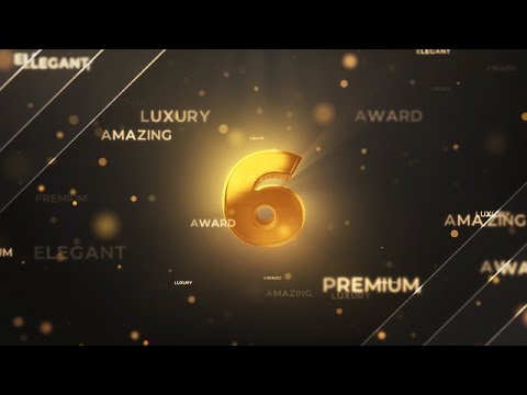 Gold Countdown Intro After Effects Templates