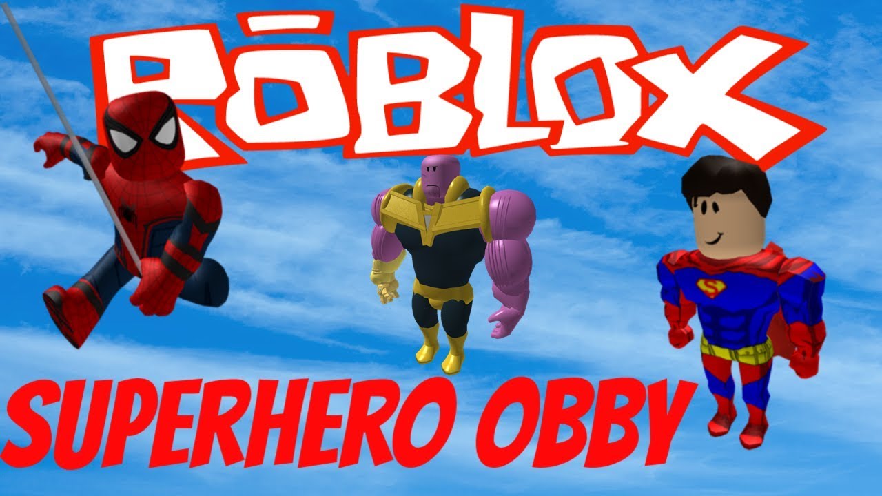Speeding Through The Obstacle Course Roblox Superhero Obby - roblox superhero obby