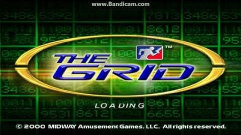 MIDWAYS  -THE GRID - ATTRACT MODE - ARCADE ARENA SHOOTER -  NOW PLAYABLE ON Mameui64 2017