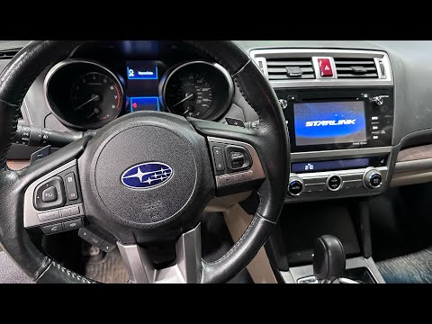 Русификация Subaru Outback 2017 из Америки