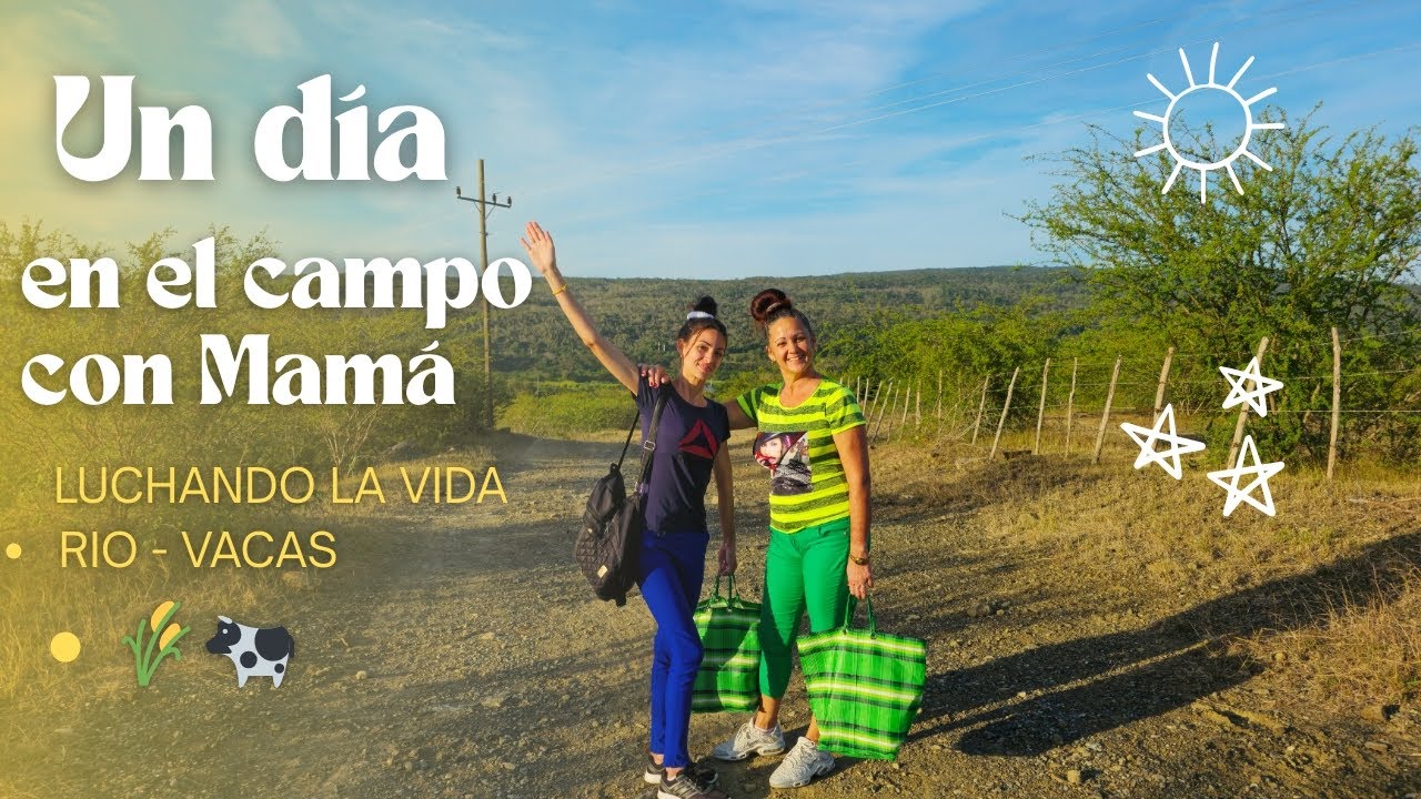 Un día en el campo con Mamá aquí en Cuba 🇨🇺#cuba #cubanosporelmundo #campo #naturaleza 