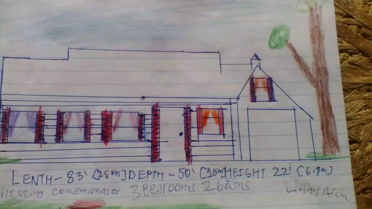 Georgian style one story house plan with walk up attic