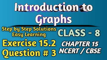Q- 3- Ex- 15.2 Introduction to graph - NCERT Maths class -8 Chapter 15