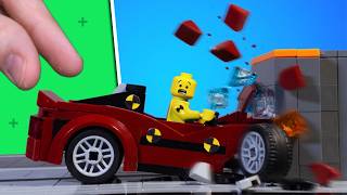 I Animated LEGO VEHICLE CRASHES (stop motion)