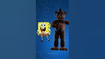 Fnaf Ar || SpongeBob SquarePants + Five nights at Freddy