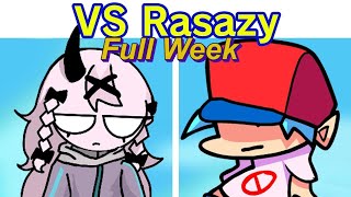 Friday Night Funkin' VS Rasazy Week   Cutscenes (FNF Mod/Hard) (Sarvente's Mid-Fight Masses)