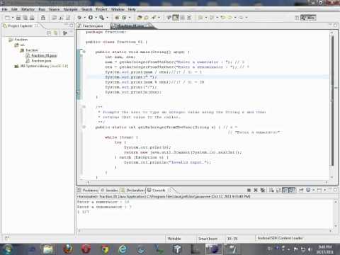 Java Tutorial - 4 - Arithmatics