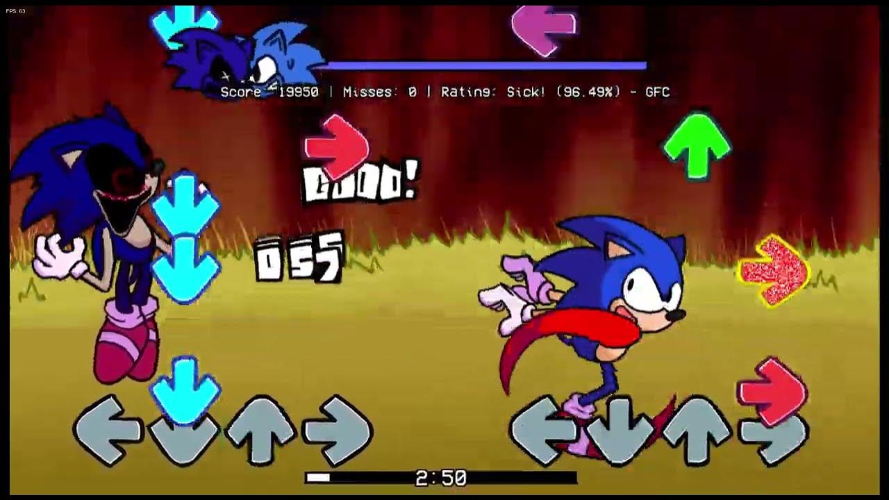 Confronting yourself fnf sonic