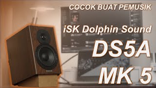 Speaker Murah Buat Pemusik  Isk Dolphin Sound Ds5a Mk5 Monitor Speaker