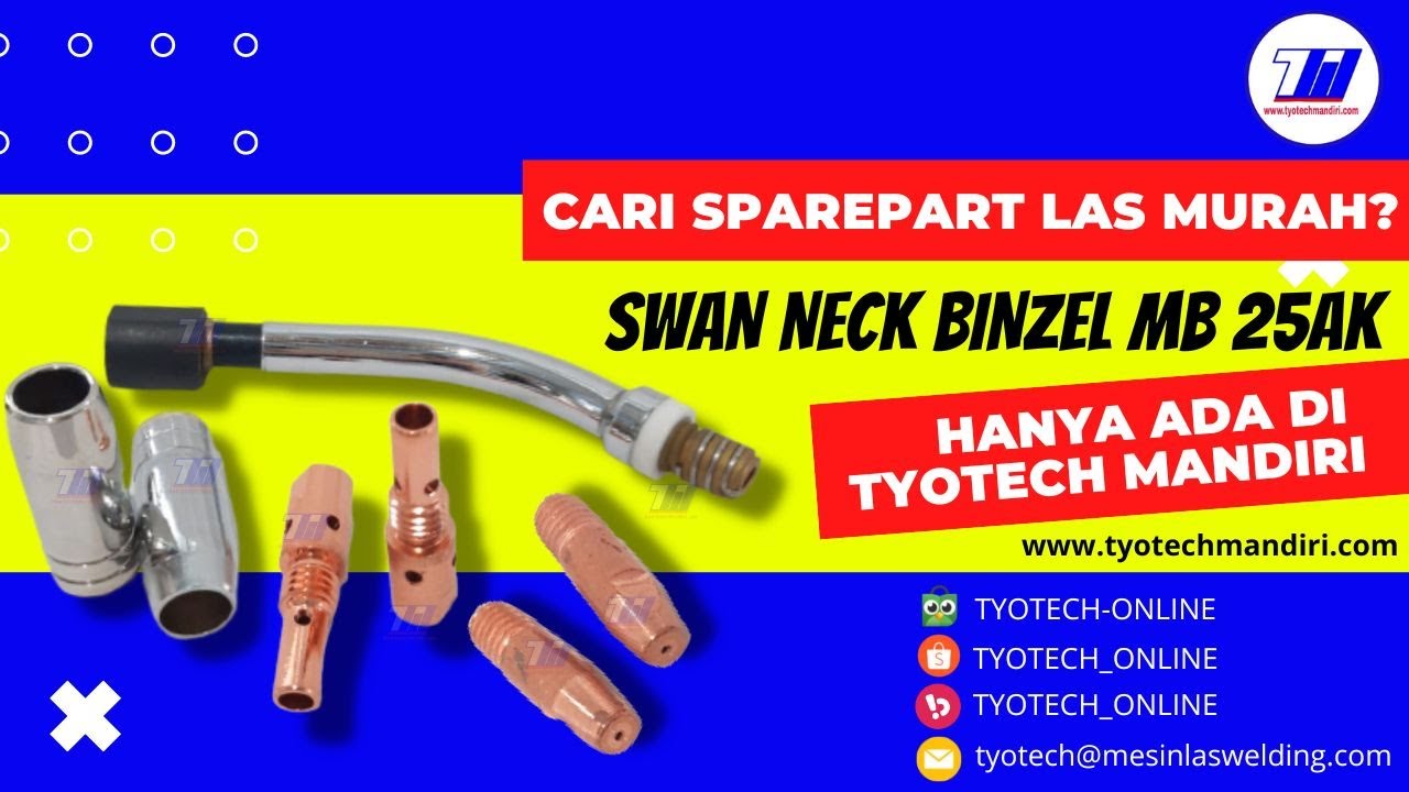 SWAN NECK BINZEL MB 25AK