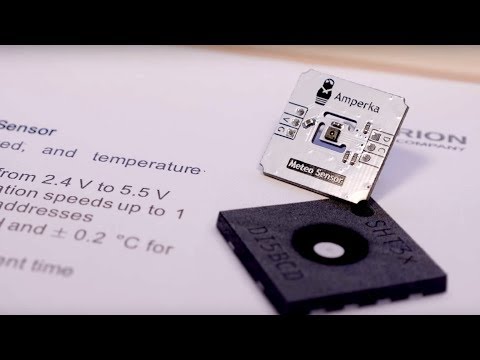 High-Precision Temperature and Humidity Sensor Based on SHT31. Amperka Hardware
