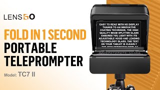 Lensgo Tc7Ii Universal Teleprompter Smooth Presentations Made Easy