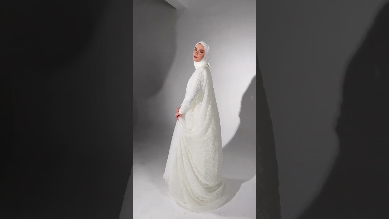 Fatma Sevildi 2024 Tesettür Gelinlik Koleksiyonu 