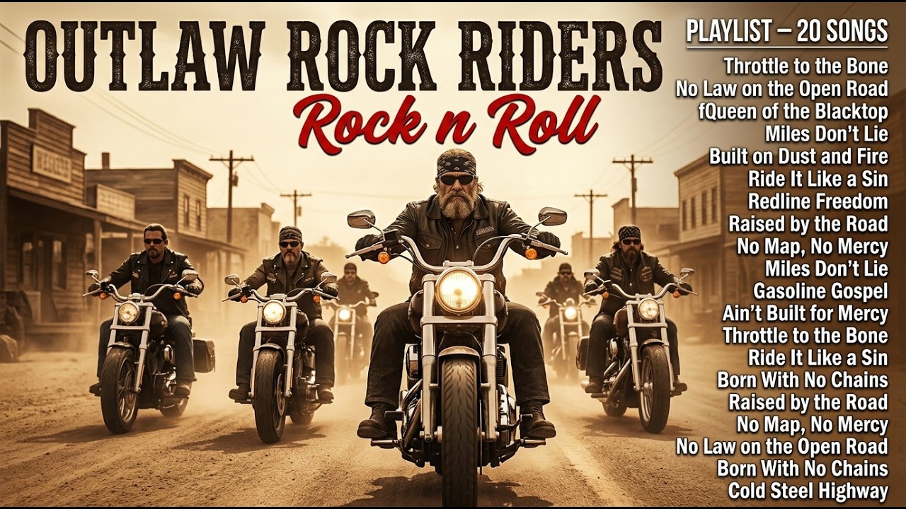Outlaw Rock Riders – Ride the Wild Roads | Outlaw Biker Energy