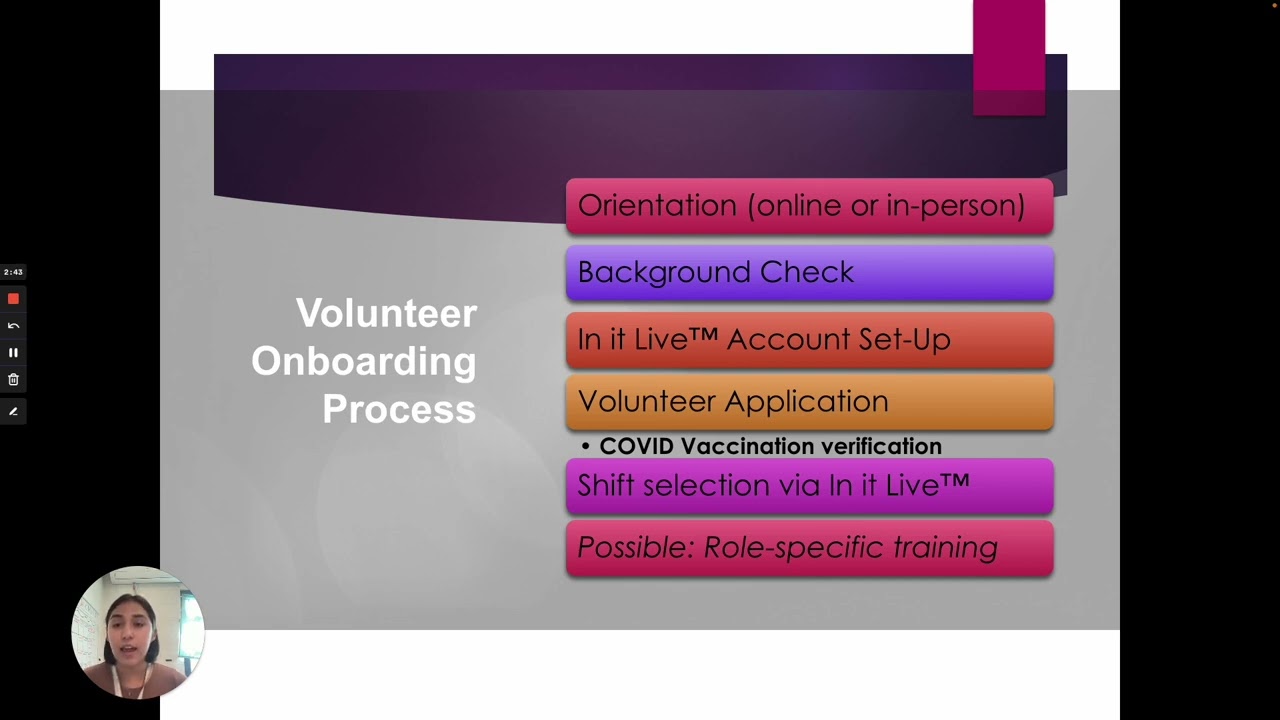 6  Volunteer Onboarding