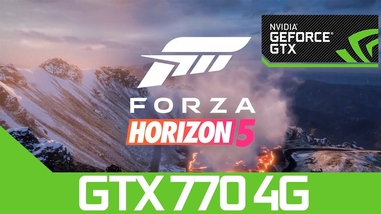 Тест ВИДЕОКАРТЫ 2012 ГОДА | GTX 770 4G | Forza Horizon 5