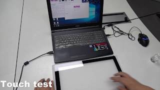 PCAP ILI2302M controller IC touch test