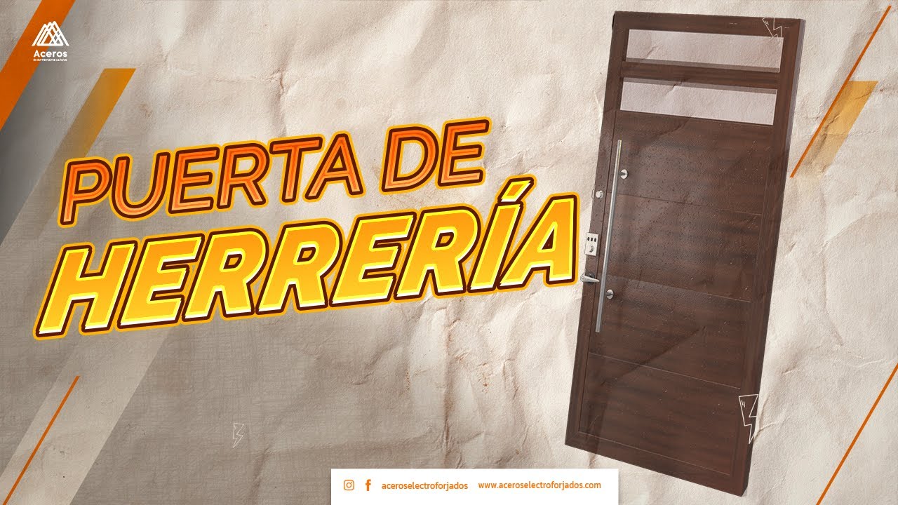 ¡Aprende a Hacer una Puerta de Herrería Moderna en 6 Pasos! - YouTube