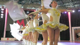 Majorettes 'DIAMENT' - Płońsk / Mażoretki | formation baton flag senior / Wyszków 2023