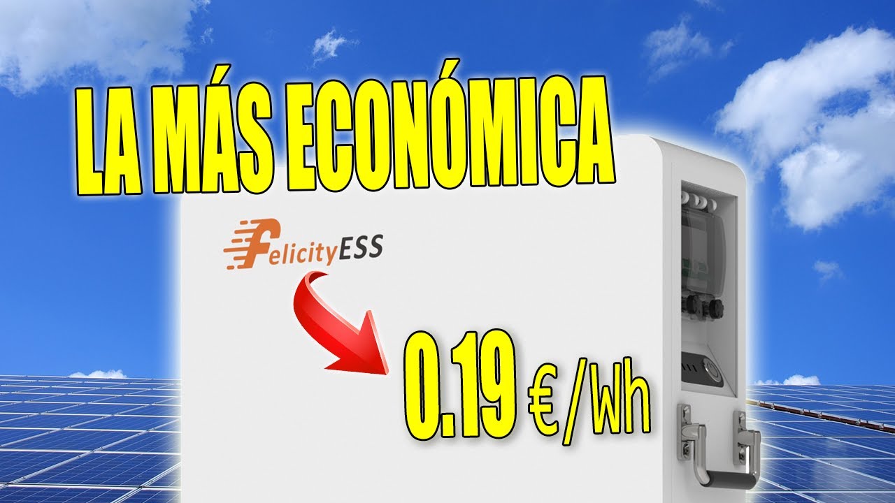 La Batería Solar LiFePO4 de Mejor Precio 2024: FelicityEss LUX-E-48100LG04