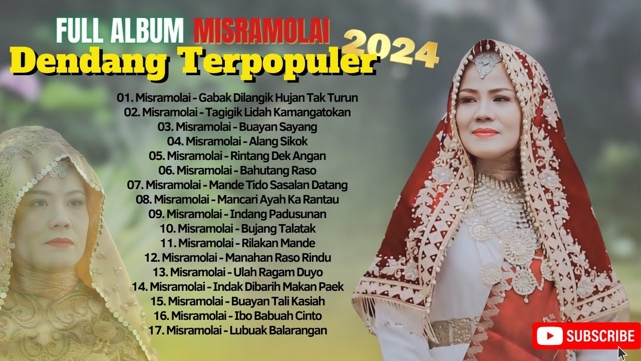 FULL ALBUM MISRAMOLAI - 17 Lagu Dendang Minang Terpopuler 2024 | Lagu Minang Viral & Terbaik