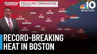Tracking storms and more heat in Boston today and tomorrow