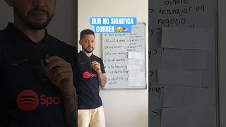 RUN NO SIGNIFICA CORRER 😵🇺🇸